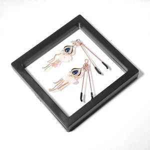 Peacock tassel-style nipple clamps DesireBlaze