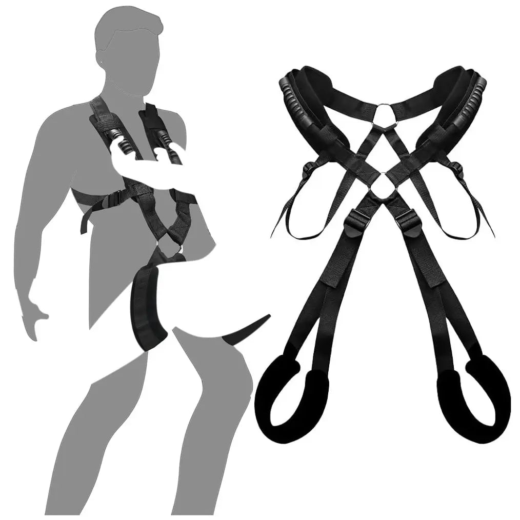 Adjustable Dual-Shoulder Adult Sex Swing - DesireBlaze
