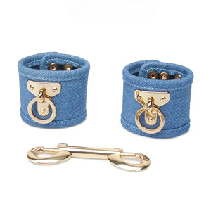 Sky Blue Soft Adult Bondage Kit - DesireBlaze
