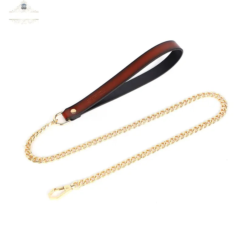 Genuine Leather Bowknot Erotic Collar DesireBlaze