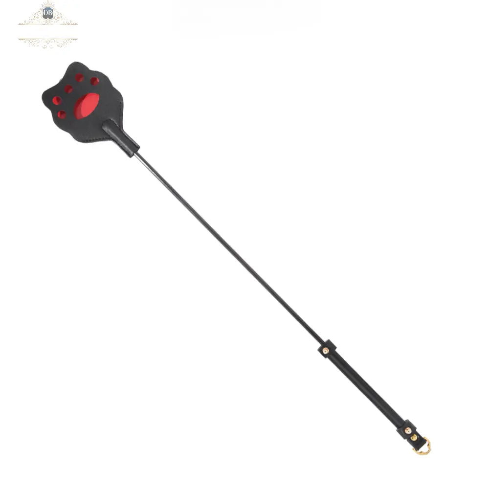 Genuine Leather Cat Paw BDSM Whip - Long Flogger for Adult Play DesireBlaze