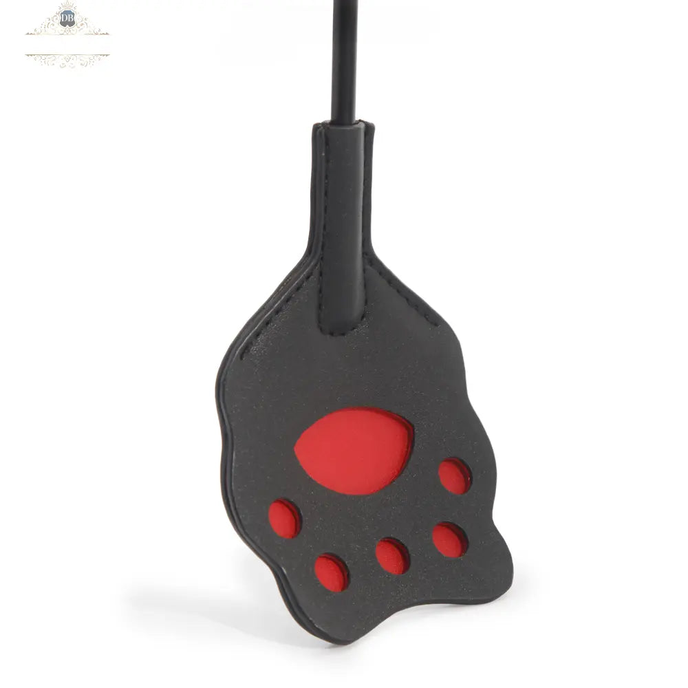 Genuine Leather Cat Paw BDSM Whip - Long Flogger for Adult Play DesireBlaze