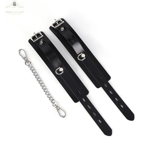 Genuine Leather Horseshoe Buckle Collar DesireBlaze