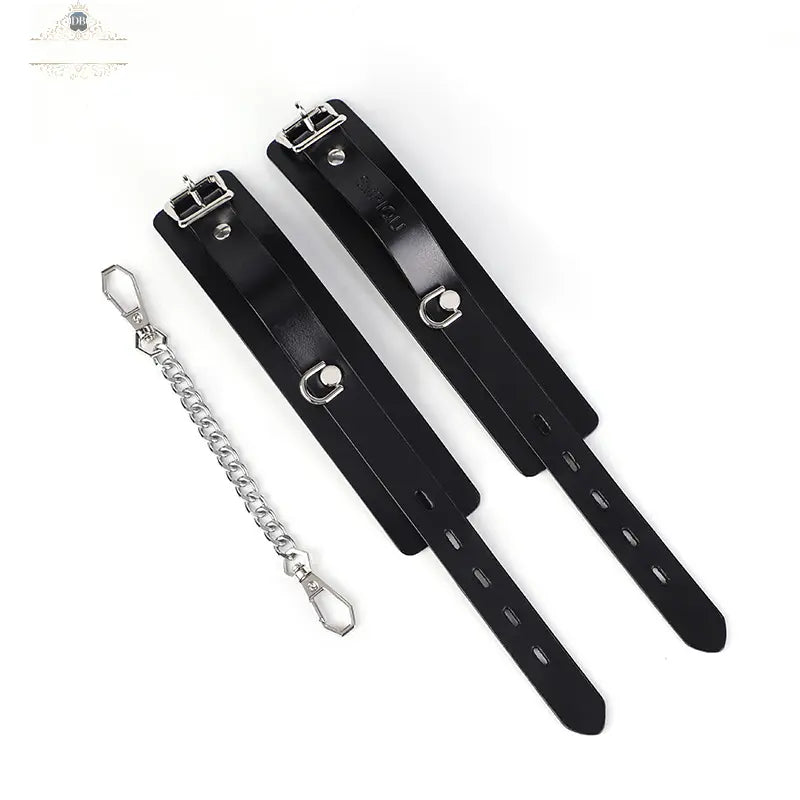 Genuine Leather Horseshoe Buckle Collar DesireBlaze