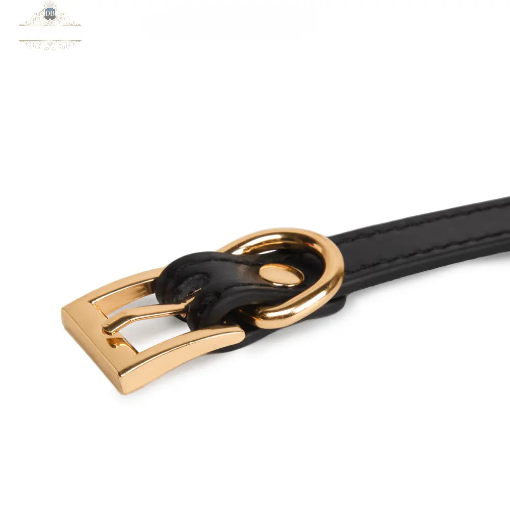 Genuine Leather Perforated Silicone Ball Gag DesireBlaze