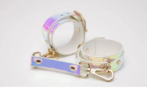 Iridescent Shimmer BDSM Bondage Restraint Set DesireBlaze