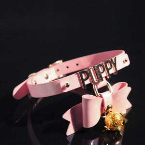 Iridescent Shimmer Bondage Adult Collar DesireBlaze