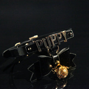 Iridescent Shimmer Bondage Adult Collar DesireBlaze