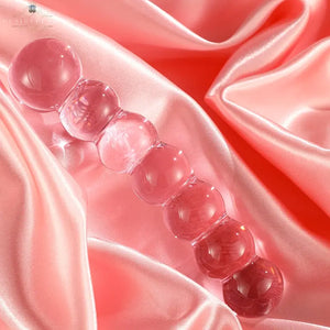 Pink Glass Bubble Dildo DesireBlaze