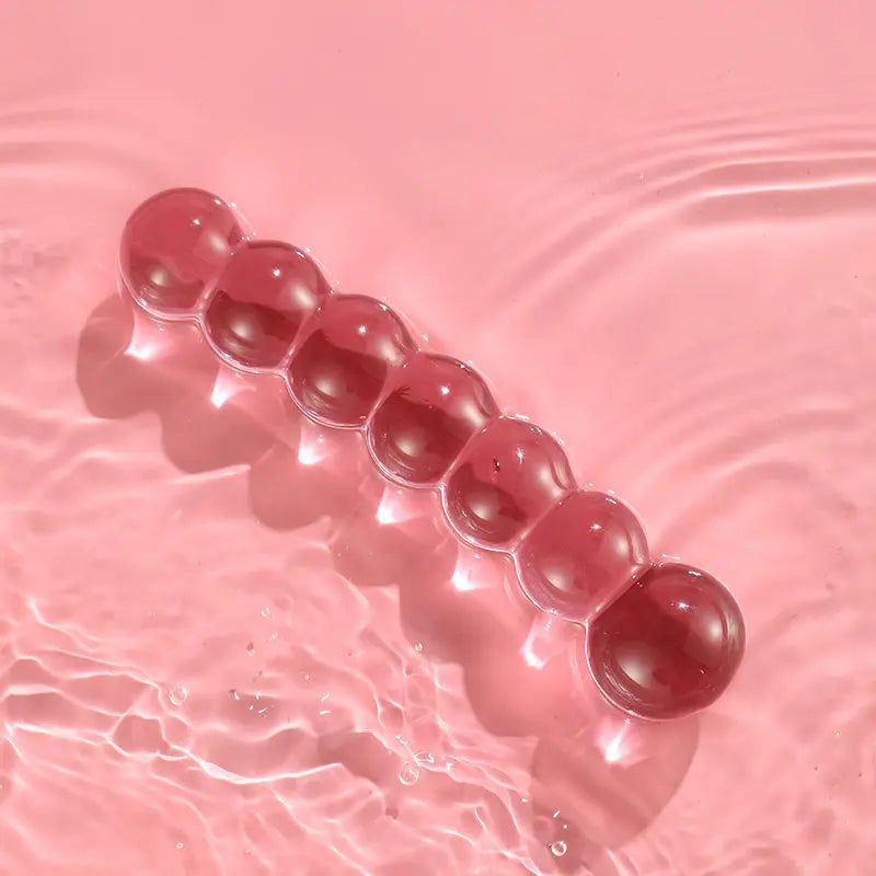 Pink Glass Bubble Dildo DesireBlaze