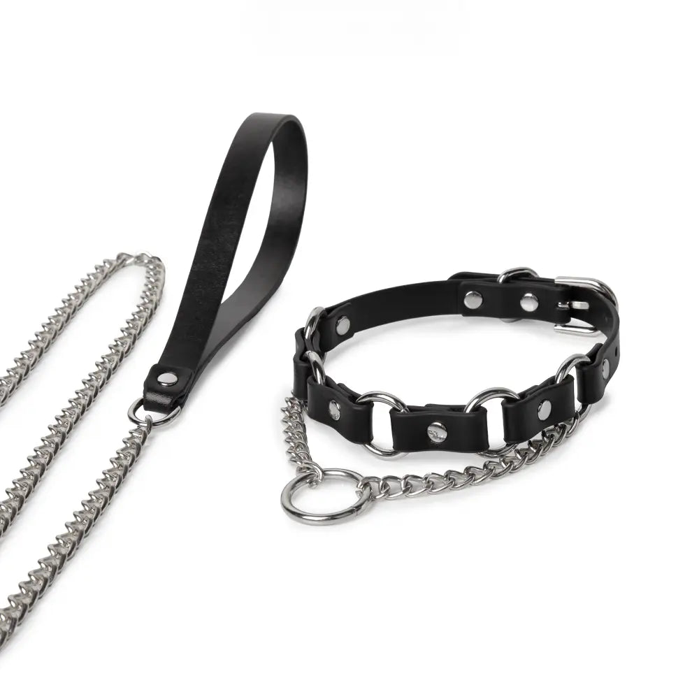 Punk-Style Bondage Collar DesireBlaze