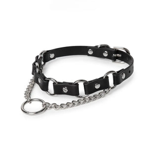 Punk-Style Bondage Collar DesireBlaze