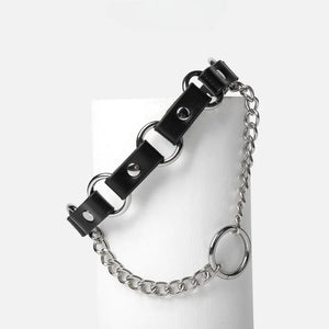 Punk-Style Bondage Collar DesireBlaze