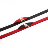 Genuine Leather Naughty Devil Bondage Collar